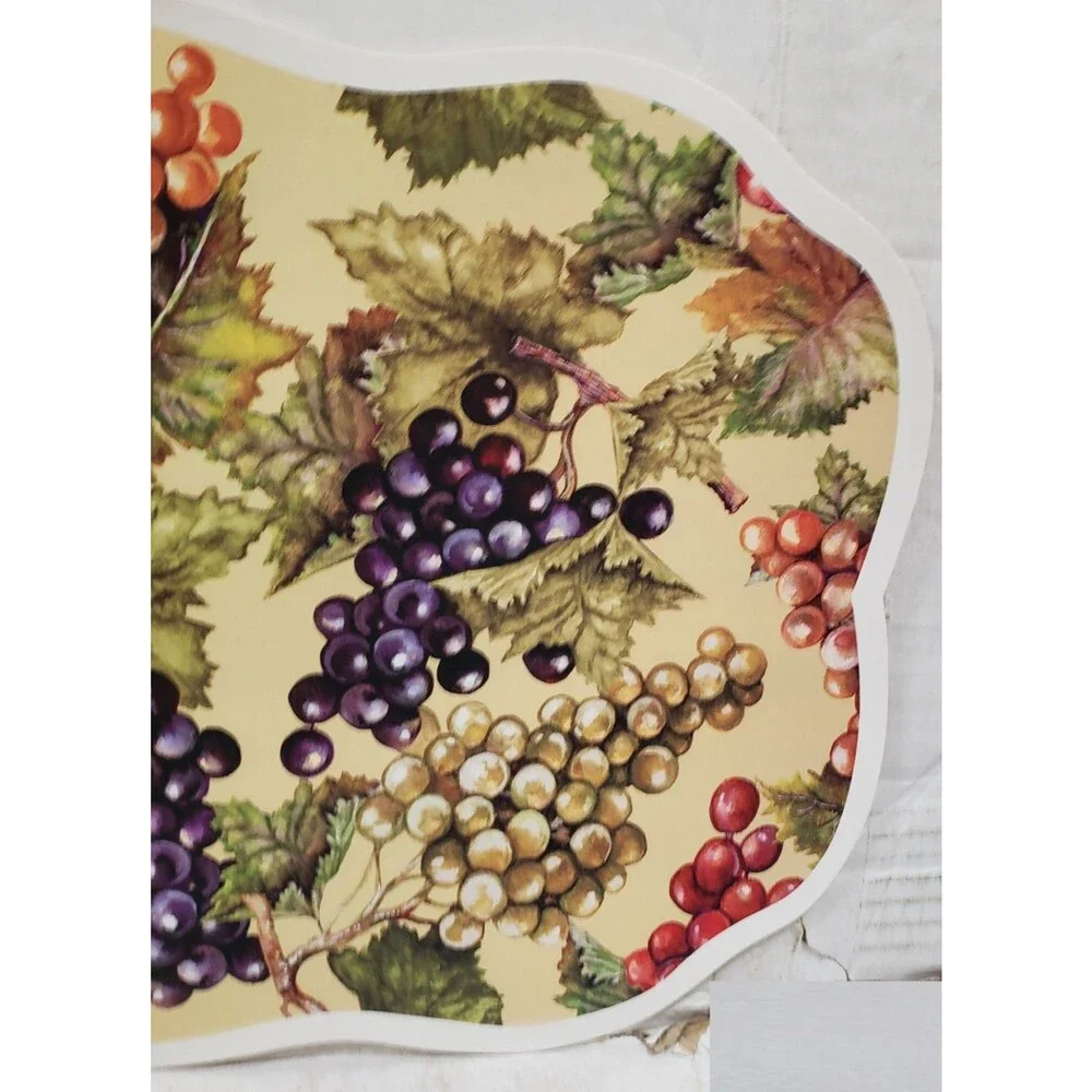 Set of 4 Same Kitchen Vinyl Non Clear Placemats (18